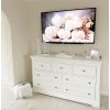 Toulouse White Painted Grande Extra Large 3 Over 4 Assembled Chest of Drawers - £100 OFF FLASH SALE - 6