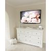 Toulouse White Painted Grande Extra Large 3 Over 4 Assembled Chest of Drawers - £100 OFF FLASH SALE - 4