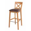 Java Cross Tall Oak Fully Assembled Kitchen Bar Stool - £30 OFF FLASH SALE - 5 Java Cross Tall Oak Fully Assembled Kitchen Bar Stool - £30 OFF FLASH SALE - 5
