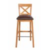 Java Cross Tall Oak Fully Assembled Kitchen Bar Stool - £30 OFF FLASH SALE - 6 Java Cross Tall Oak Fully Assembled Kitchen Bar Stool - £30 OFF FLASH SALE - 6