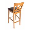 Java Cross Tall Oak Fully Assembled Kitchen Bar Stool - £30 OFF FLASH SALE - 9 Java Cross Tall Oak Fully Assembled Kitchen Bar Stool - £30 OFF FLASH SALE - 9
