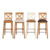 Java Cross Tall Oak Fully Assembled Kitchen Bar Stool - £30 OFF FLASH SALE - 10 Java Cross Tall Oak Fully Assembled Kitchen Bar Stool - £30 OFF FLASH SALE - 10