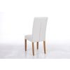 Kensington Beige Fabric Dining Chair Oak Legs - SUMMER SALE - 4 Kensington Beige Fabric Dining Chair Oak Legs - SUMMER SALE - 4