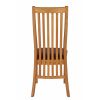 Solid Oak Red Leather Lichfield Assembled Dining Chair - 10% OFF SUMMER SALE - 7