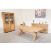 Provence 2.3m Extending Cross Leg Oak Dining Table - SUMMER SALE - 12