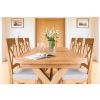 Provence 2.8m Large Double Extending Cross Leg Dining Table - £300 OFF FLASH SALE - 8