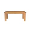 Riga 180cm Oak Table 8 Lichfield Brown Leather Oak Chair Set - 11 Riga 180cm Oak Table 8 Lichfield Brown Leather Oak Chair Set - 11
