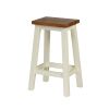 Tutbury Cream Painted Oak Breakfast Table Kitchen Stool Set - SUMMER SALE - 14
