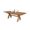 180cm to 230cm Country Oak Cross Leg Extending Table - £100 OFF SUMMER SALE - 6