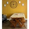 Country Oak 160cm Solid Oak Cross Leg Bench - £50 OFF FLASH SALE - 3