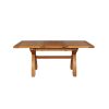 Country Oak 1.3 to 1.8m Cross Leg Oak Dining Table - £80 OFF SUMMER SALE - 9 Country Oak 1.3 to 1.8m Cross Leg Oak Dining Table - £80 OFF SUMMER SALE - 9