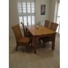 Country Oak 1.3 to 1.8m Cross Leg Oak Dining Table - £80 OFF SUMMER SALE - 28 Country Oak 1.3 to 1.8m Cross Leg Oak Dining Table - £80 OFF SUMMER SALE - 28