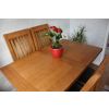 Country Oak 1.3 to 1.8m Cross Leg Oak Dining Table - £80 OFF SUMMER SALE - 29 Country Oak 1.3 to 1.8m Cross Leg Oak Dining Table - £80 OFF SUMMER SALE - 29