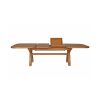 Country Oak 2.8m X Leg Double Extending Large Table Oval Corners - £300 OFF FLASH SALE - 16 Country Oak 2.8m X Leg Double Extending Large Table Oval Corners - £300 OFF FLASH SALE - 16