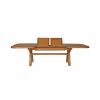 Country Oak 2.8m X Leg Double Extending Large Table Oval Corners - £300 OFF FLASH SALE - 7 Country Oak 2.8m X Leg Double Extending Large Table Oval Corners - £300 OFF FLASH SALE - 7