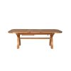 Country Oak 2.8m X Leg Double Extending Large Table Oval Corners - £300 OFF FLASH SALE - 14 Country Oak 2.8m X Leg Double Extending Large Table Oval Corners - £300 OFF FLASH SALE - 14
