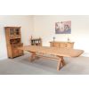 Country Oak 3.4m Large Double Extending Dining Table X Leg Oval Corners - £300 OFF SUMMER SALE - 15 Country Oak 3.4m Large Double Extending Dining Table X Leg Oval Corners - £300 OFF SUMMER SALE - 15