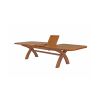 Country Oak 3.4m Large Double Extending Dining Table X Leg Oval Corners - £300 OFF SUMMER SALE - 7 Country Oak 3.4m Large Double Extending Dining Table X Leg Oval Corners - £300 OFF SUMMER SALE - 7