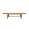 Chateaux 3.4m Large Solid Oak Extending Dining Table - £300 OFF SUMMER SALE - 7
