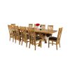 Monastery 3.0m Large Solid Oak Extending Dining Table - £300 OFF SUMMER SALE - 17