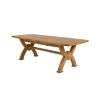 Monastery 3.0m Large Solid Oak Extending Dining Table - £300 OFF SUMMER SALE - 5