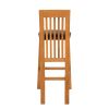 Westfield Oak Kitchen Stool with Brown Leather Seat Pad - £50 OFF FLASH SALE - 7 Westfield Oak Kitchen Stool with Brown Leather Seat Pad - £50 OFF FLASH SALE - 7