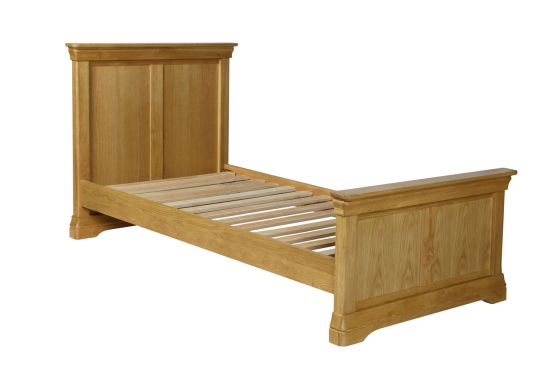 Farmhouse Country Oak 3 Foot Single Oak Bed - 10% OFF SUMMER SALE