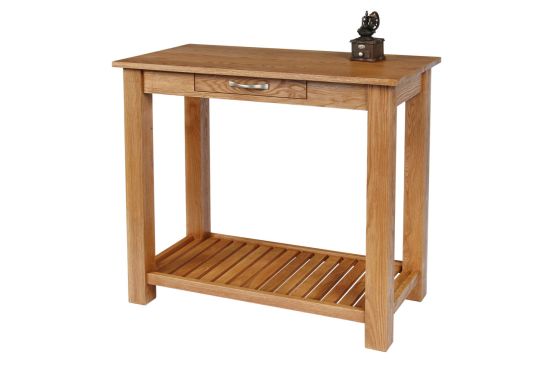 Tutbury Oak Breakfast Console Table - SUMMER SALE